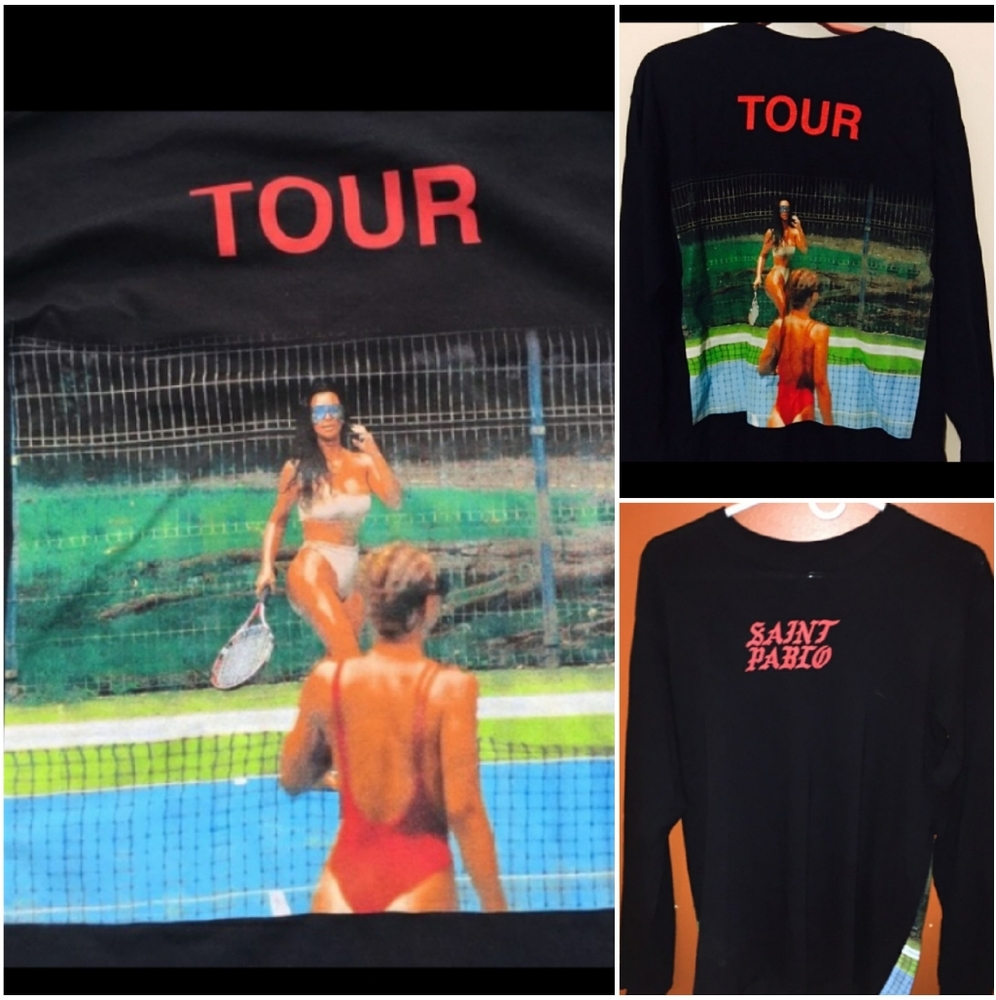 Rare Kim Kardashian Pablo Tour Collector Merch Tee